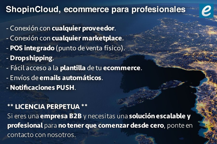 Software de ecommerce para hacer dropshipping con proveedores